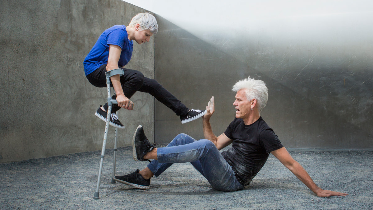 Claire Cunningham & Jess Curtis: The Way You Look (at me) Tonight